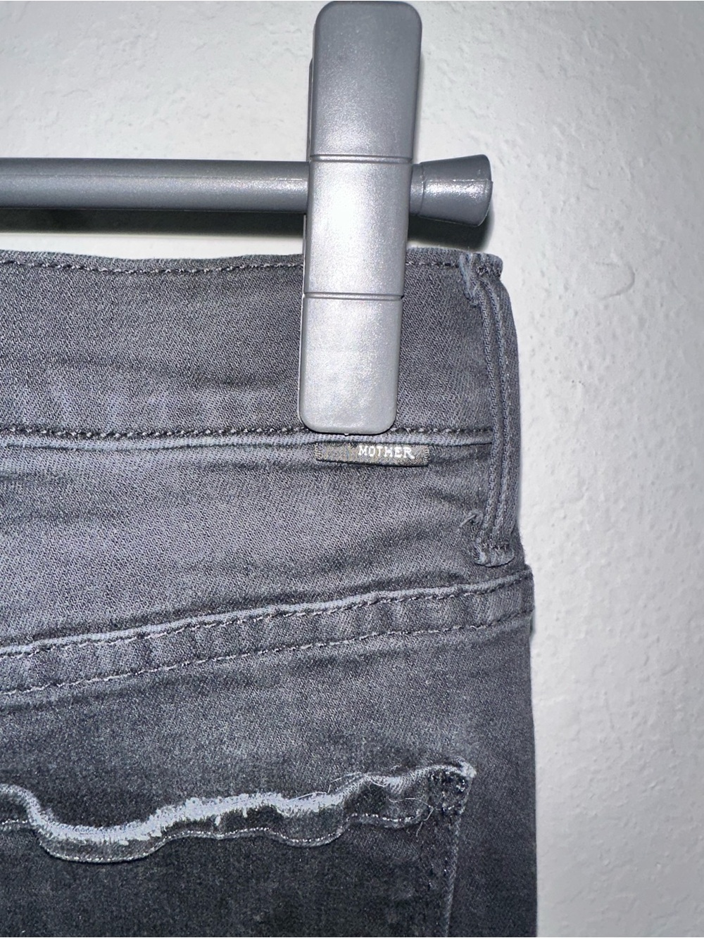 Mother Denim Stunner‎ Zip Ankle Step Fray' jeans "Not Guilty Size 26 - Picture 11 of 11